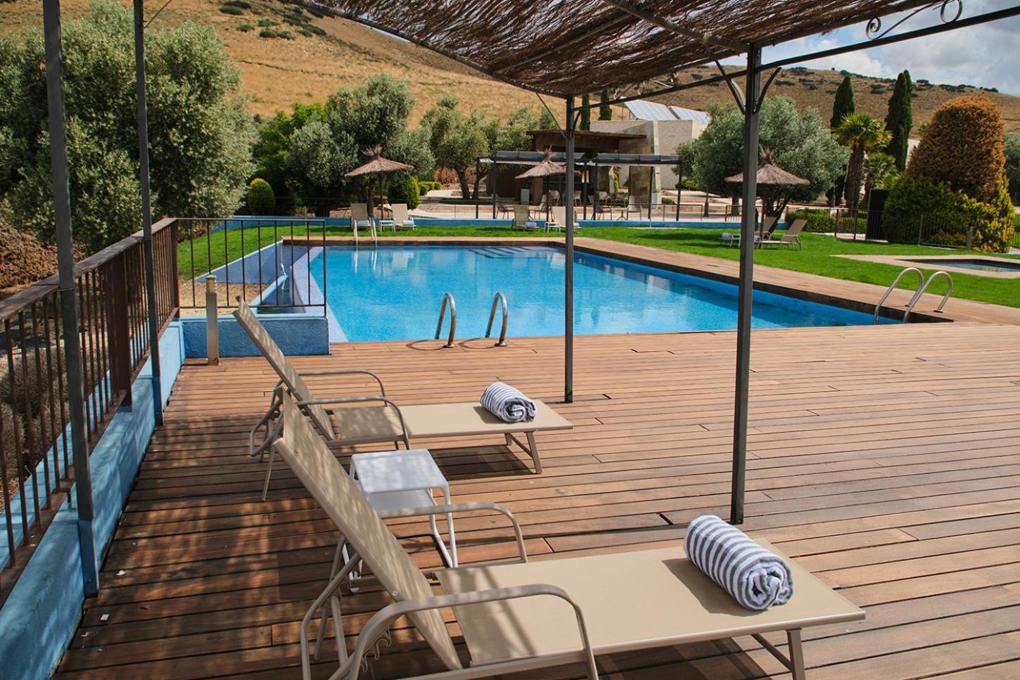 Hotel Spa Villa Nazules Chueca Екстер'єр фото